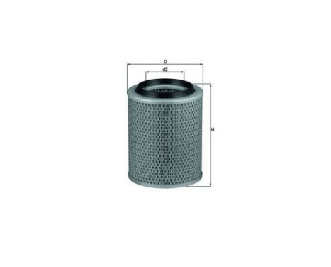 Luftfilter LX 498 Mahle, bild 2
