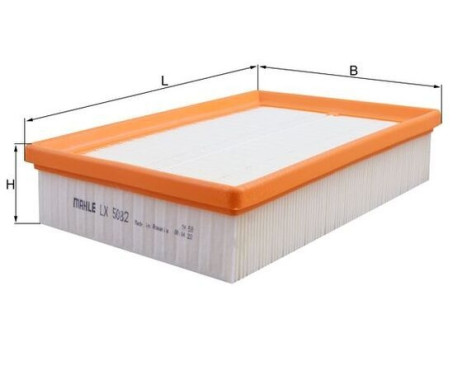 Luftfilter LX 5082 Mahle