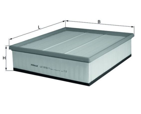 Luftfilter LX 513/1 Mahle, bild 3