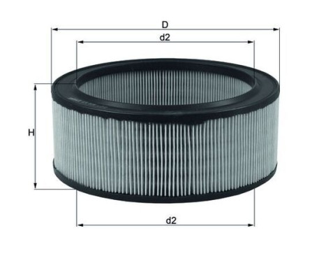 Luftfilter LX 516 Mahle, bild 2