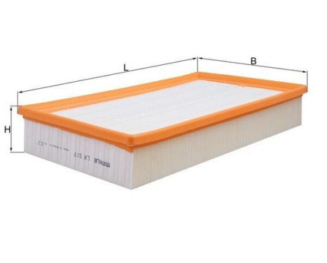 Luftfilter LX 517 Mahle, bild 3