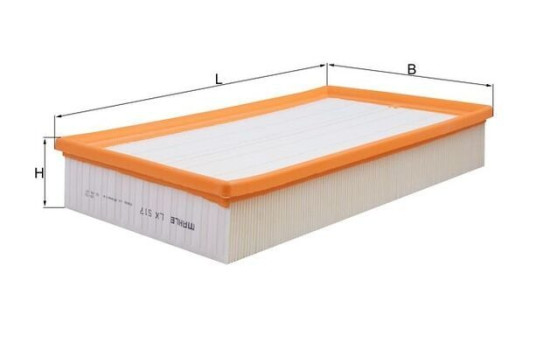 Luftfilter LX 517 Mahle, bild 3