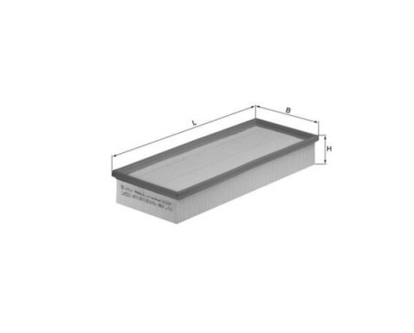 Luftfilter LX 521 Mahle, bild 3