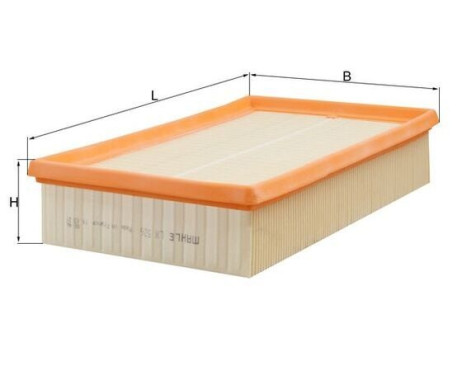 Luftfilter LX 526 Mahle, bild 2