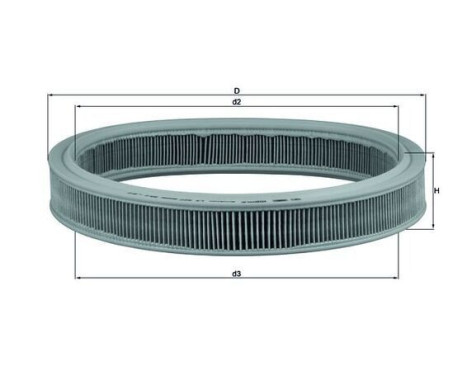 Luftfilter LX 527 Mahle, bild 2