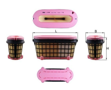 Luftfilter LX 5438 Mahle