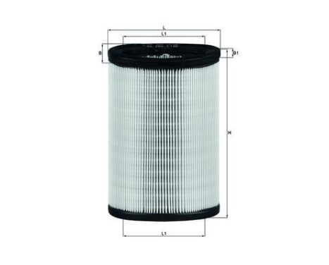 Luftfilter LX 597 Mahle, bild 2