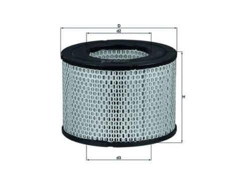 Luftfilter LX 606 Mahle, bild 3