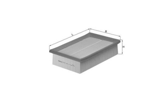 Luftfilter LX 618 Mahle, bild 4
