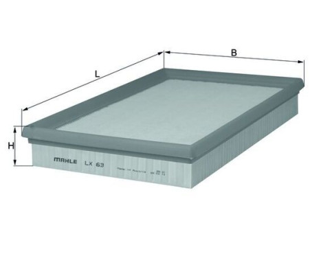 Luftfilter LX 63 Mahle, bild 3