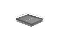 Luftfilter LX 679 Mahle