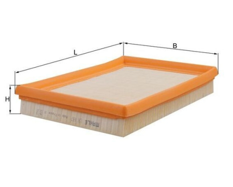 Luftfilter LX 687 Mahle, bild 3
