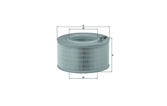 Luftfilter LX 720 Mahle, bild 3
