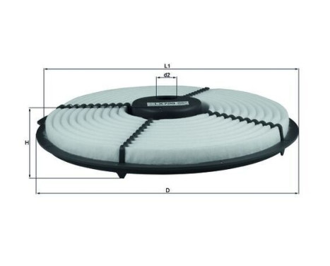 Luftfilter LX 729 Mahle, bild 3