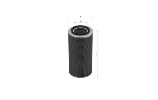 Luftfilter LX 748 Mahle, bild 2