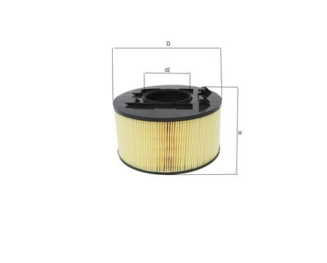 Luftfilter LX 759 Mahle, bild 2
