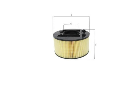 Luftfilter LX 759 Mahle, bild 2