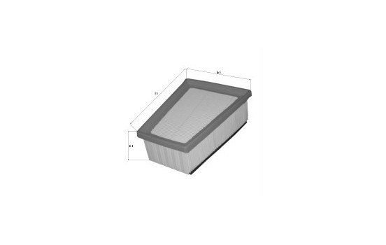 Luftfilter LX 773 Mahle, bild 3