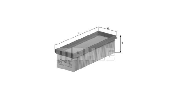 Luftfilter LX 788 Mahle, bild 3