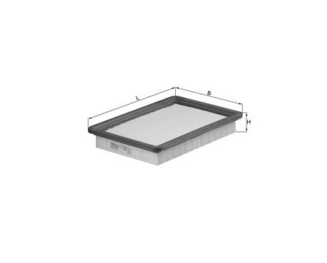 Luftfilter LX 790 Mahle, bild 4