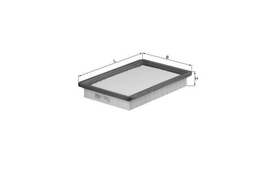 Luftfilter LX 790 Mahle, bild 4