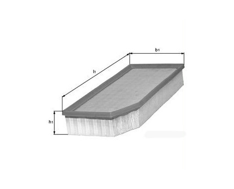 Luftfilter LX 795 Mahle