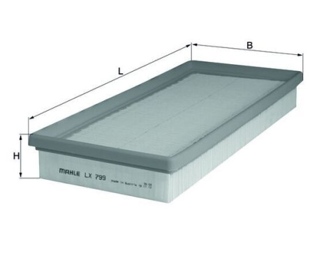 Luftfilter LX 799 Mahle, bild 3