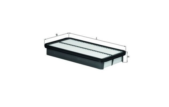 Luftfilter LX 809 Mahle, bild 2