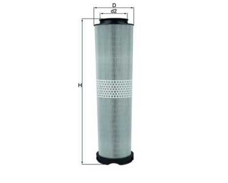 Luftfilter LX 816/6 Mahle, bild 2