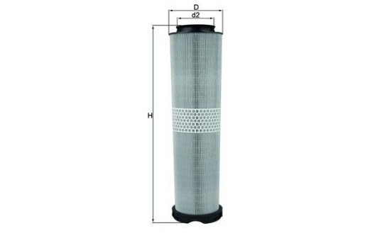 Luftfilter LX 816/6 Mahle, bild 2
