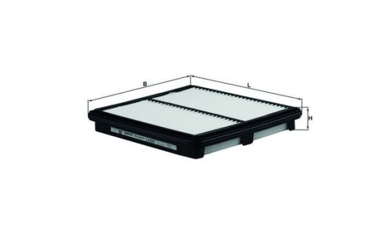 Luftfilter LX 828 Mahle, bild 3