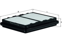 Luftfilter LX 848 Mahle