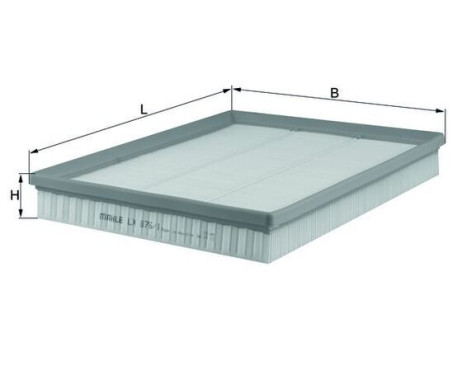 Luftfilter LX 876/1 Mahle, bild 2