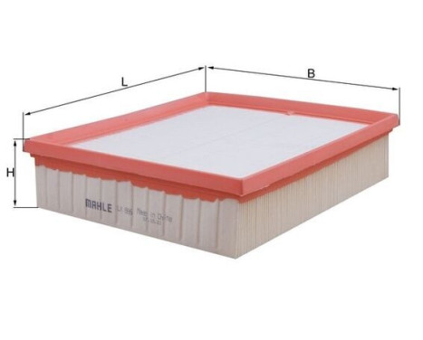 Luftfilter LX 886 Mahle, bild 3