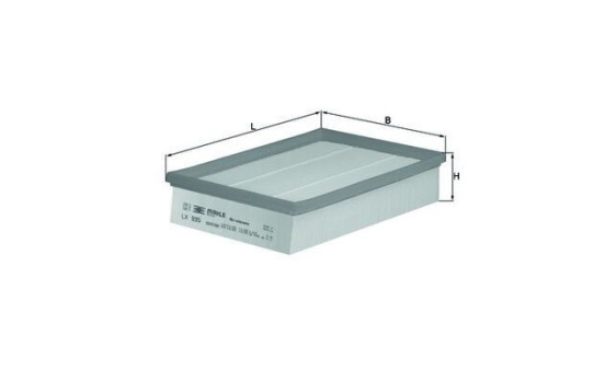 Luftfilter LX 935 Mahle, bild 3
