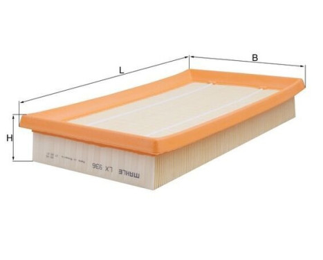 Luftfilter LX 936 Mahle, bild 3