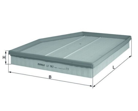 Luftfilter LX 982 Mahle, bild 3
