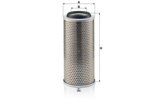 Luftfilter Piclon C 17 225/3 Mann, bild 3