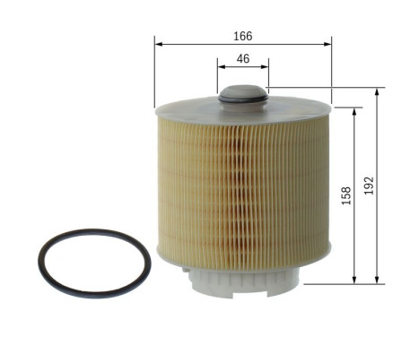 Luftfilter S0028 Bosch, bild 8