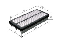 Luftfilter S0038 Bosch
