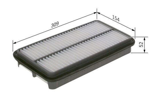 Luftfilter S0038 Bosch, bild 5