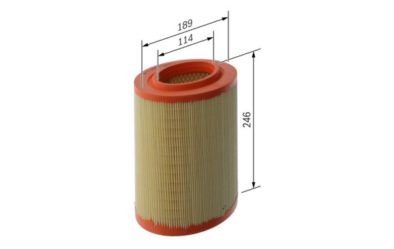 Luftfilter S0039 Bosch, bild 6