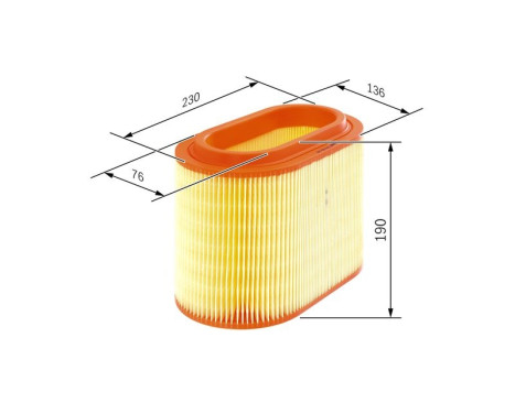Luftfilter S0046 Bosch
