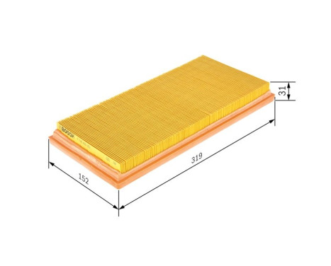 Luftfilter S0053 Bosch, bild 2