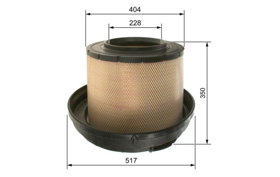 Luftfilter S0088 Bosch, bild 5