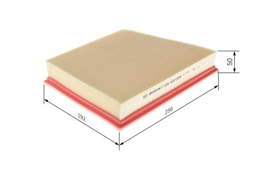Luftfilter S0089 Bosch, bild 3