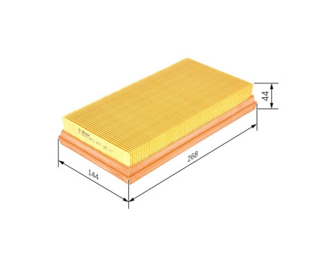 Luftfilter S0107 Bosch, bild 5