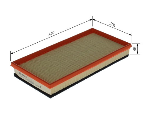 Luftfilter S0112 Bosch, bild 6