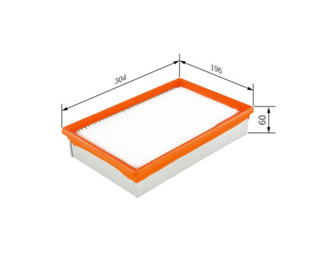 Luftfilter S0113 Bosch, bild 5