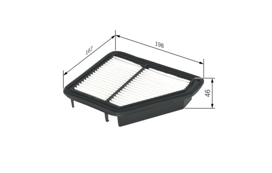 Luftfilter S0132 Bosch